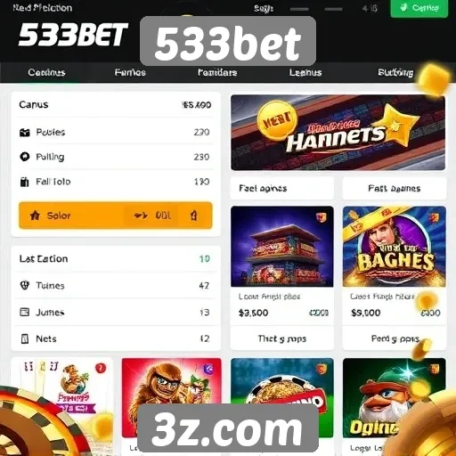 533bet oferece diversas opções de jogos online